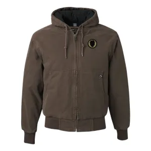 24th Infantry DRI-DUCK Hooded Work Wear Jacket