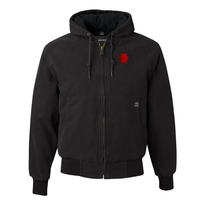 28th Infantry DRI-DUCK Hooded Work Wear Jacket