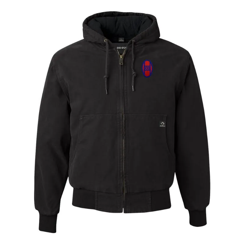 30th Infantry DRI-DUCK Hooded Work Wear Jacket