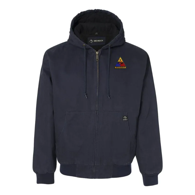 3rd Armor DRI-DUCK Hooded Work Wear Jacket