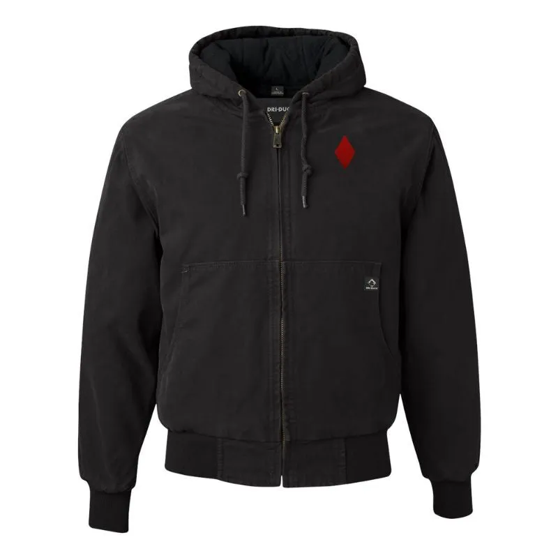 5th Infantry DRI-DUCK Hooded Work Wear Jacket
