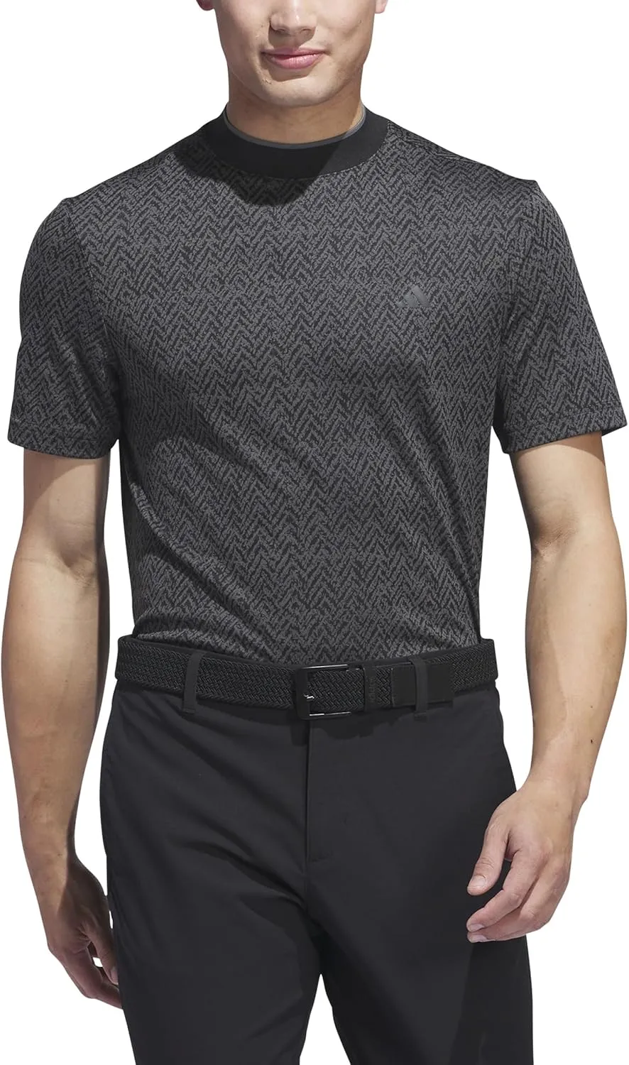 adidas Men's Ultimate365 Mock Polo Shirt
