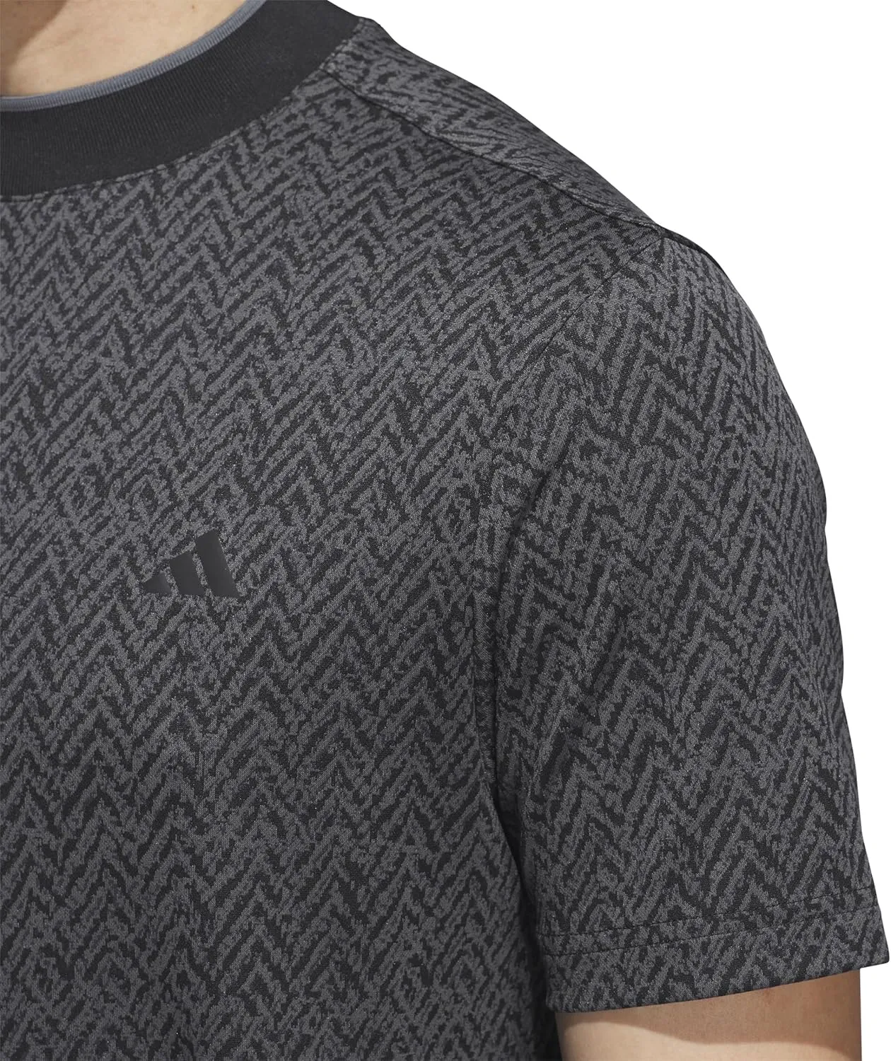 adidas Men's Ultimate365 Mock Polo Shirt