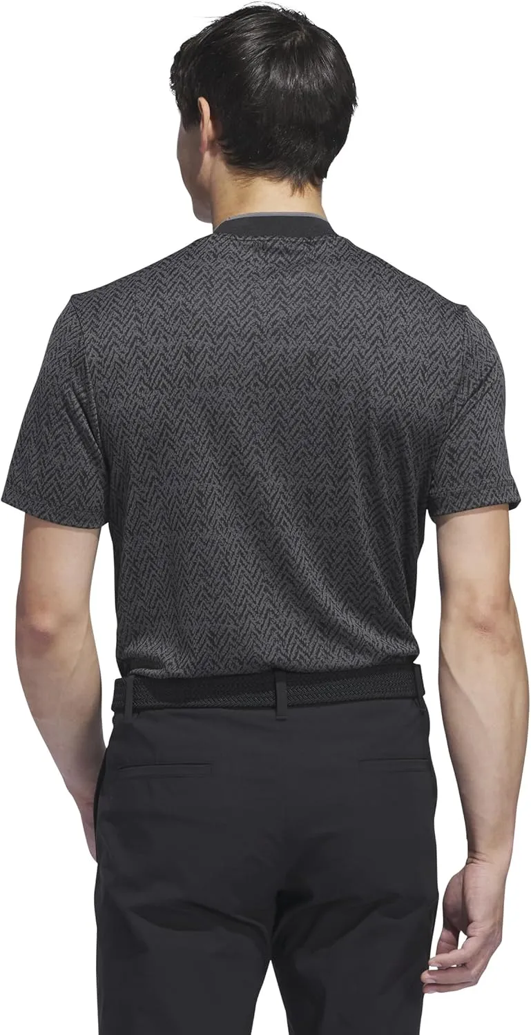 adidas Men's Ultimate365 Mock Polo Shirt