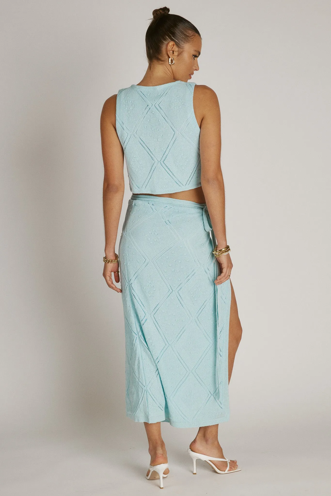 KEHLANI WRAP SKIRT