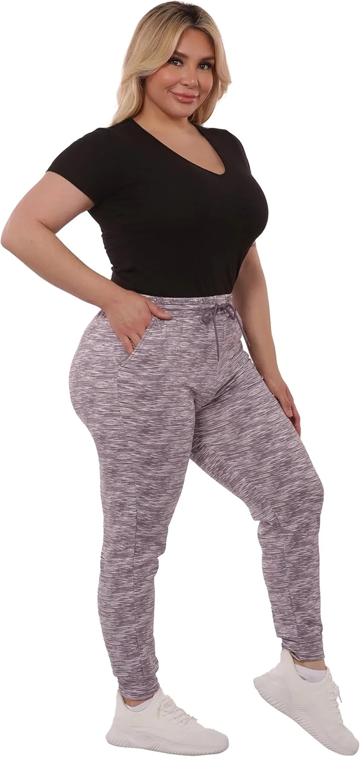 ShoSho Womens Plus Size Jogger Pants Sweatpants with Pockets